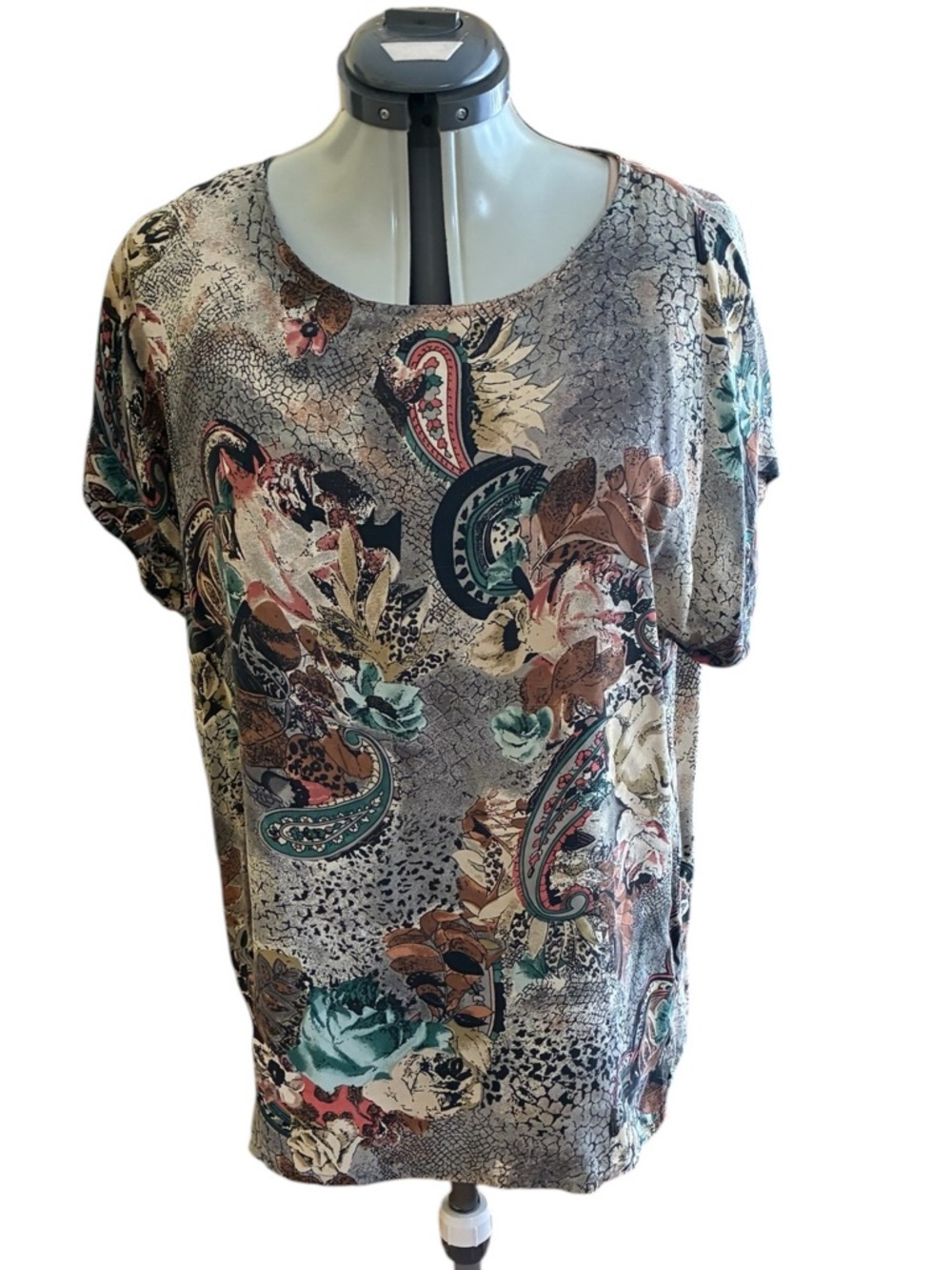 Vintage Dorman Silk top size L